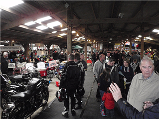 Crowd in Club Hall Copdock 2012